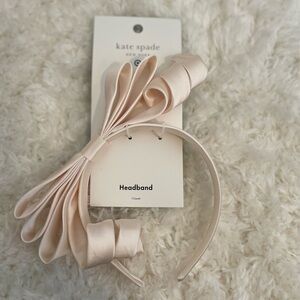 Kate Spade New York Target Ribbon Bow Headband Cream‎